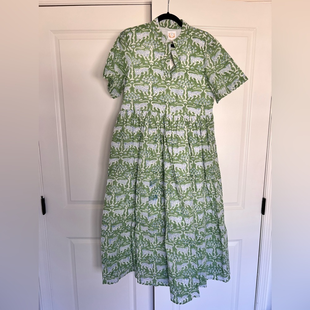 Blue Heron Boutique Block Print Maxi